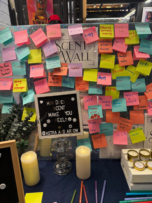 I turned cardboard & sticky notes into a crowd at Navy Pier