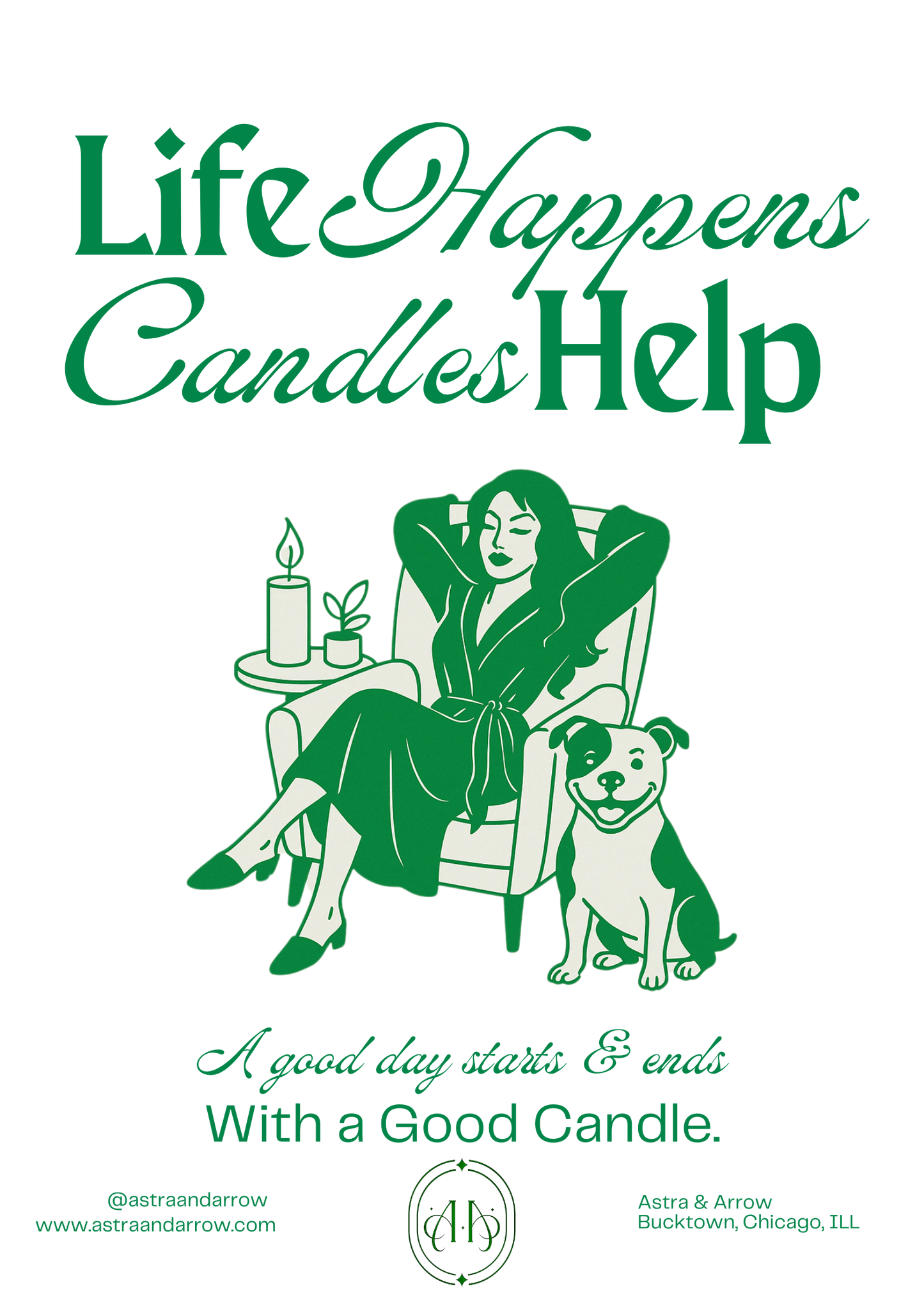 Life Happens Candles Help Tote Bag